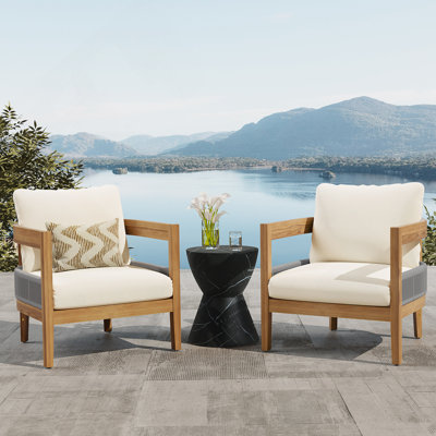 Ensemble de 2 fauteuils club Porto