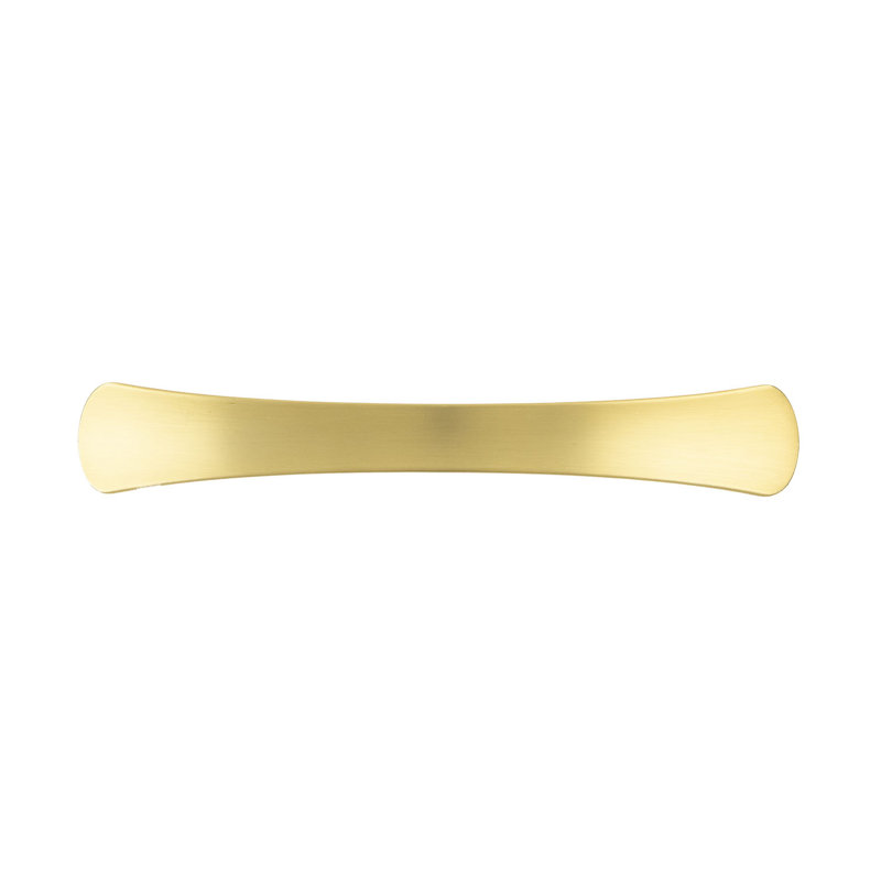 Vale Collection Pull, 5 1/16" inch, Brushed Golden Brass