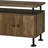 Ensata II Rustic Oak & Black Finish TV Stand