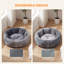 Cat Bed Dog Pet Bed for Indoor Cats and Small Dogs