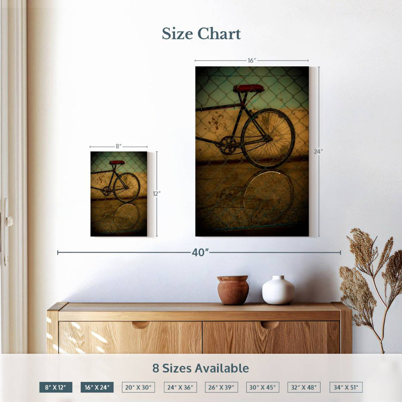Mehar Bike, 12" H x 8" W