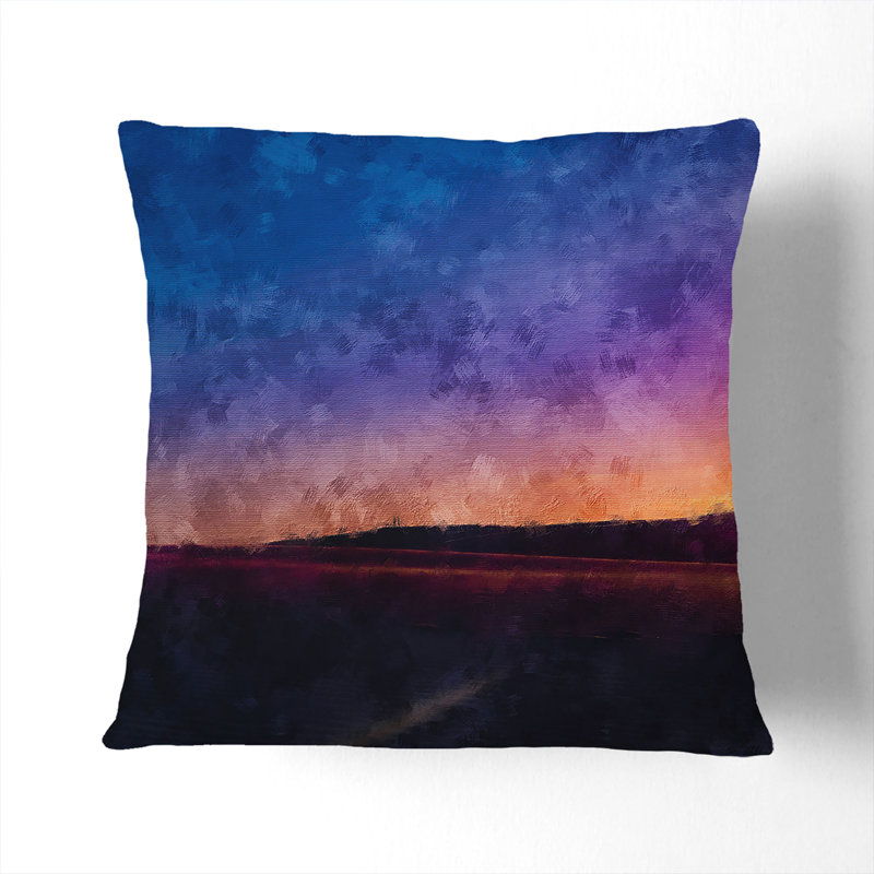 Sand Dunes in Australia Cushion with Filling, 40cm H x 40cm W x 15cm D