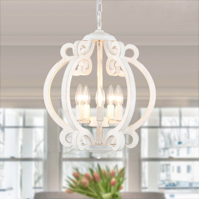 Calistoga 5 - Light Dimmable Geometric Chandelier