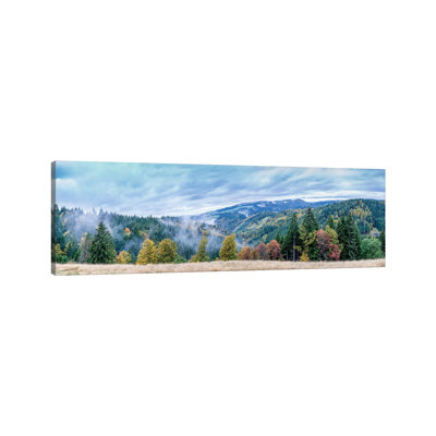 Germany Wilderness Panorama By Nik Rave - Wrapped Canvas Panoramic Photograph by Nik Rave - Wrapped Canvas Panoramic Print