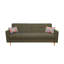 3 Seater Linen Sofa Bed-1613597070