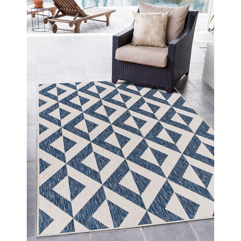 Tapis extérieur Outdoor Destiny, Rectangle 7 pi 10 po x 10 pi