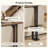 70.9'' Skinny Console Table with USB Port and Charging