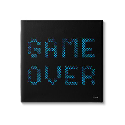 «Game Over Pixel Expression» par Yass Naffas Designs sur