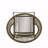Set Of 2 Outdoor Patio Barstool, Green Faux PE Wicker-1127566553