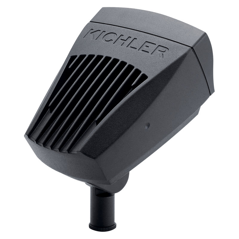 Low Voltage Integrated LED Metal Flood Light, 3000K, Textured Black