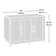 Table de couture pliable avec roulettes St. Nicholas