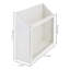 Solid Wood Free Standing Magazine Rack-805501403