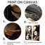 Marbre captivant doré et noir I - impressions d'art moderne sur toile-114712829-114712830-114712831