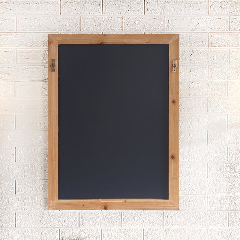 Claireville Wood Flat Wall Mirror, 31.5" x 23.6"