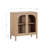 Sideboard Buffet With Glass Doors-2059683652