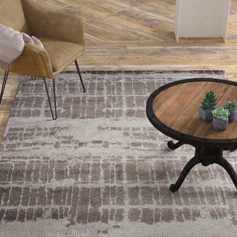 Viscose Abstract Indoor Rug