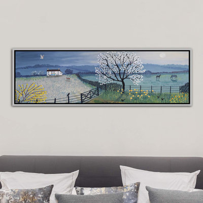 " Spring Moon " by Jo Grundy Painting Print