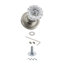 Rosette classique avec poignée de porte en cristal-15386641