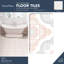 Carreau de vinyle 12 po x 12 po x 1,52 mm Cecilia
