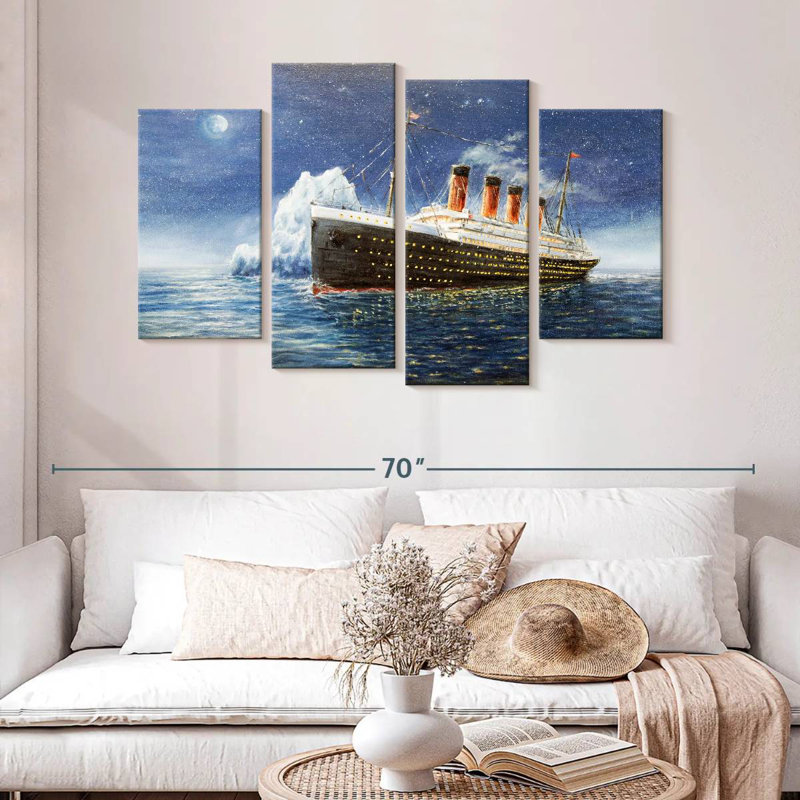 Titanic, H 32 po x l 52 po