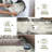Abstract Machine Washable Rug with Rubber Backing for Living Room Modern Non-Slip Dining Room Rug for Bedroom Floor Carpet for Office Nursery Playroom-716899343