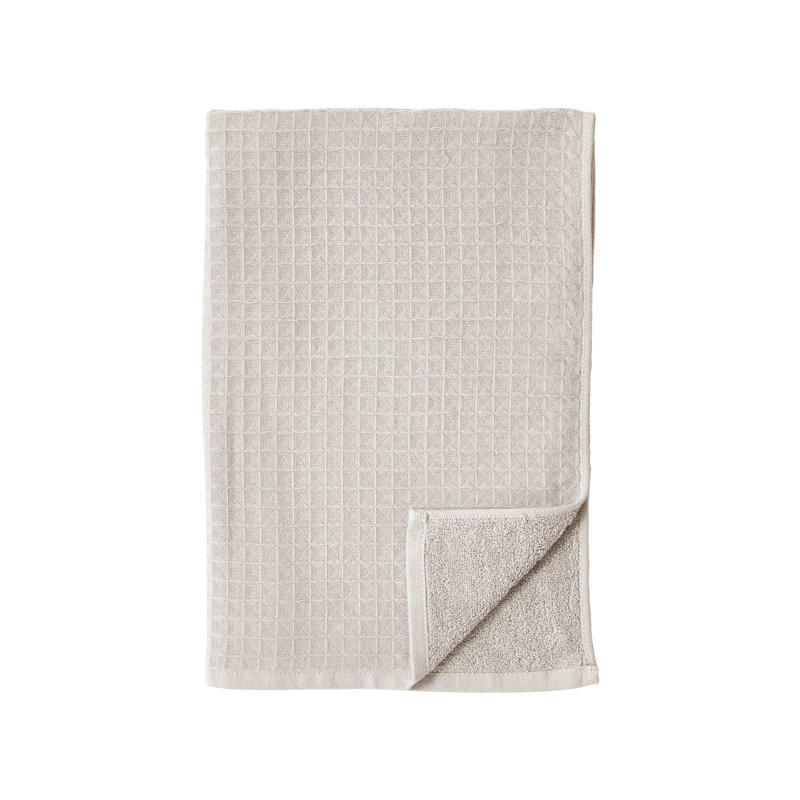 Waffle Twist Bath Towel, Beige, 6 Piece Bath Towel Set