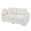 Ensemble de canapé modulaire 3 pièces (beige)-2009445261