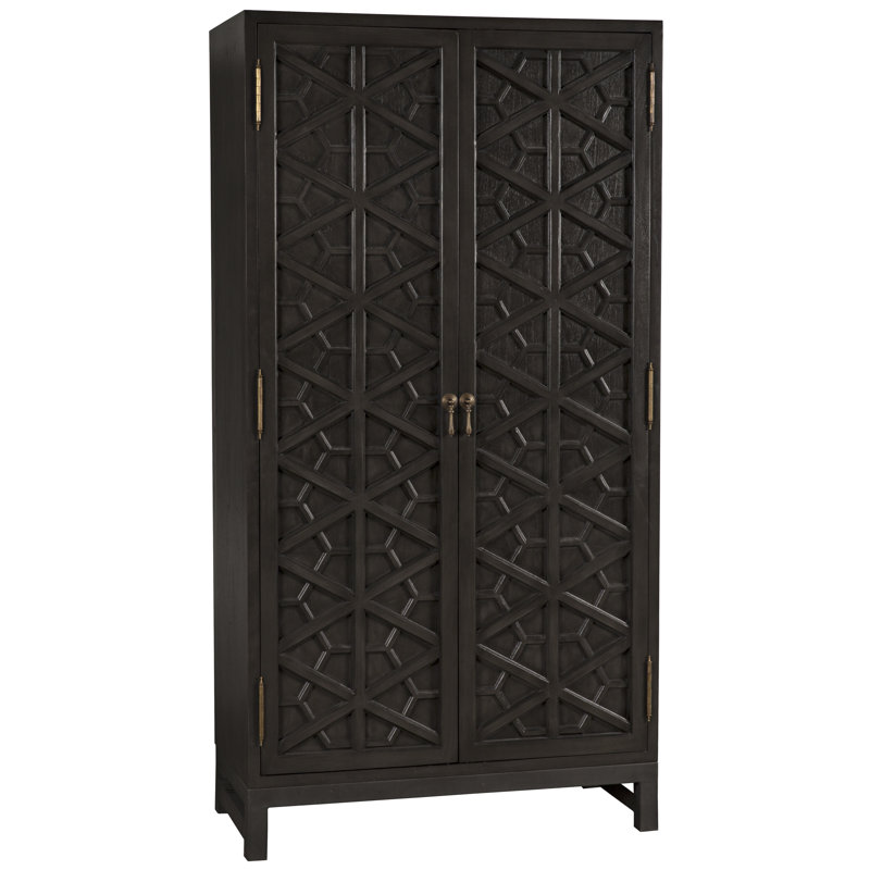 Maharadscha 2 - Door Armoire, Pale, 82" H x 42" W x 20" D