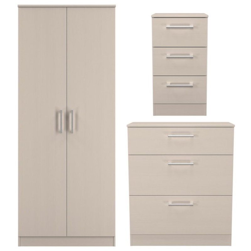 RYEDALE Piece Bedroom Set, Beige