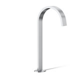 Components Bathroom Sink Spout With Ribbon Design