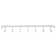 Rev-A-Shelf Sidelines Wall Mount Pullout Rack Organizer for Belt, Tie, and Scarf Closet Storage 