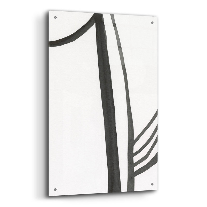 «Ink Lines I» par Regina Moore, H 36 po x l 24 po x P 0,2 po
