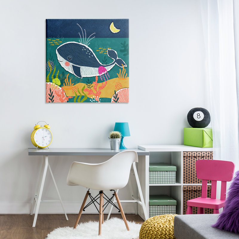 «Whale at Nighttime» par Tina Finn, H 30 po x l 30 po
