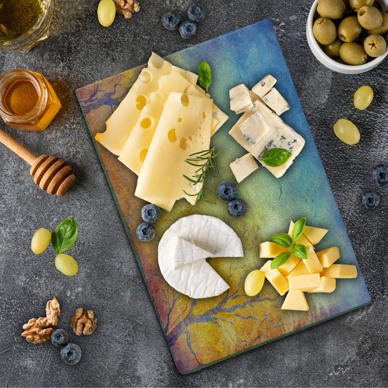 Planche à découper en verre trempé Ambesonne