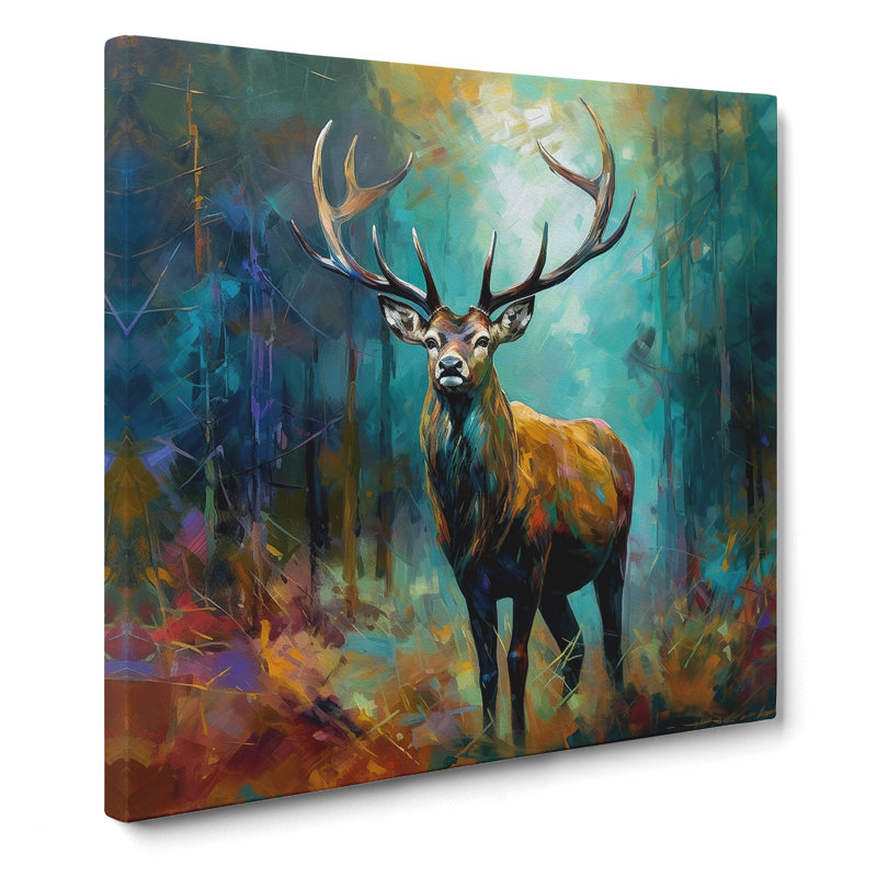 Modern Wall Art - Wrapped Canvas, 35cm H x 35cm W x 3cm D