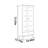 Pure solid wood bookcase