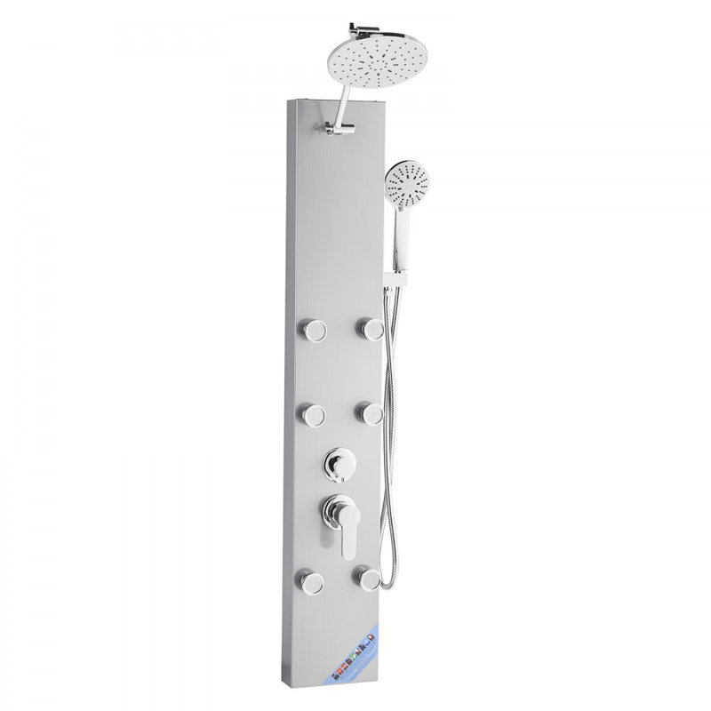 Colonne de douche en acier inoxydable