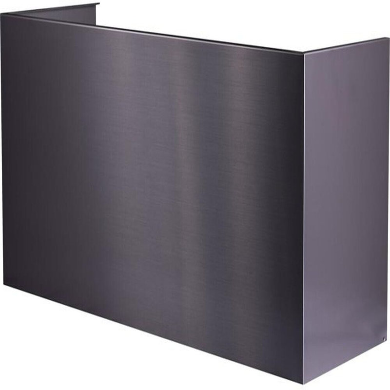 Duct Cover, 12" High, 990C Series Hood, Graphite Stainless, 36"