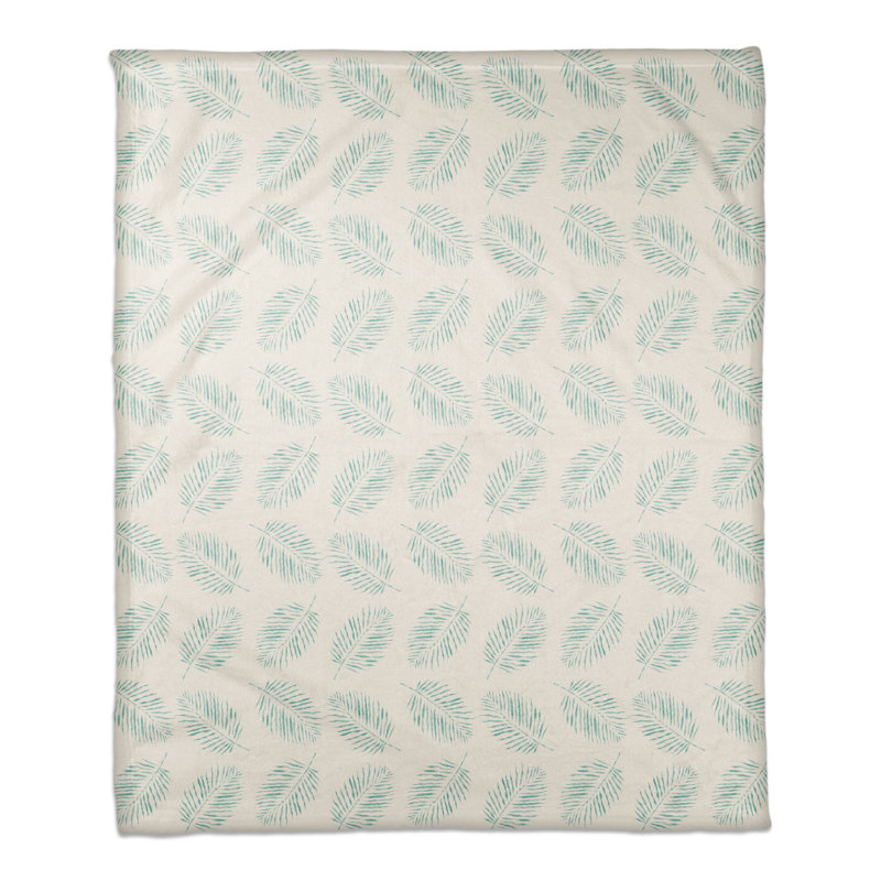 Hand Woven Throw Blanket, Teal