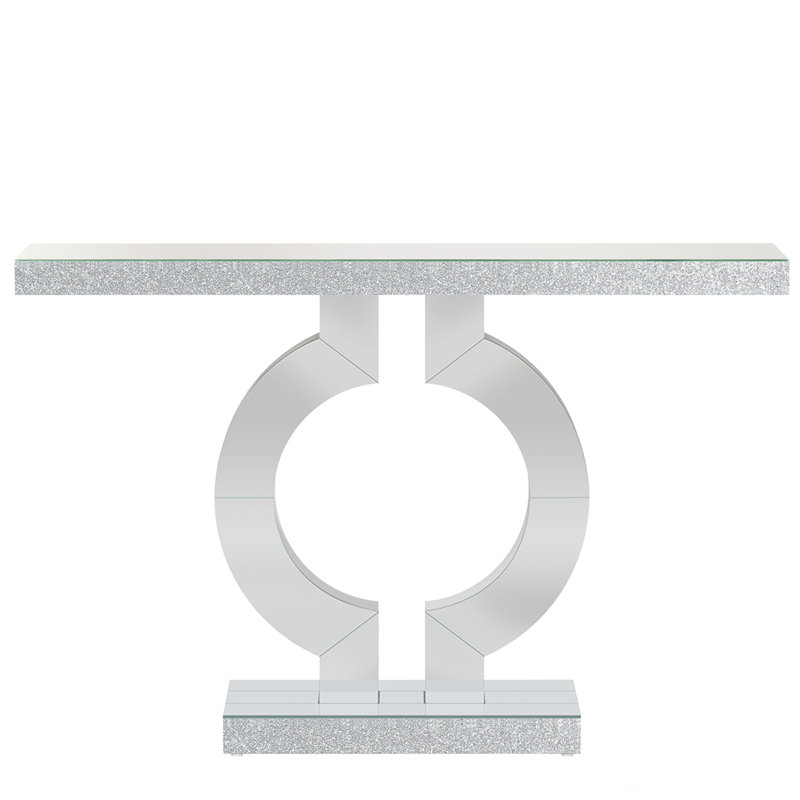 Farmhouse Console Table, White