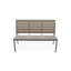 Banc de parc empilable aluminium Bazza-26076708-26076763