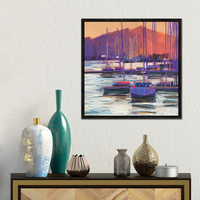 Impression In Chalkida Greece by Andrii Kovalyk - Gallery-Wrapped Canvas Giclée on Canvas