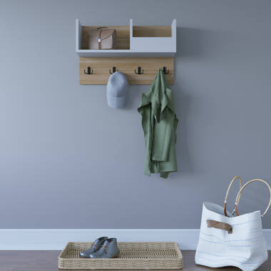 Coat Hanger Wall Rack, Clothes Rack Hanger, Coat Hook Organizer