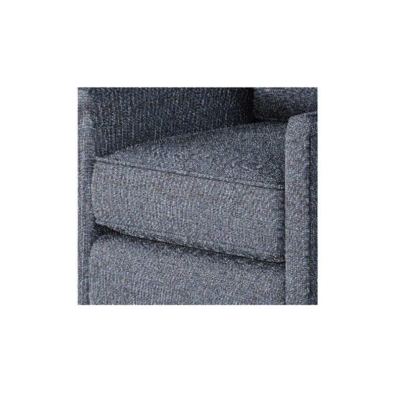 Fauteuil pivotant et pivotant, Bleu marine érablière