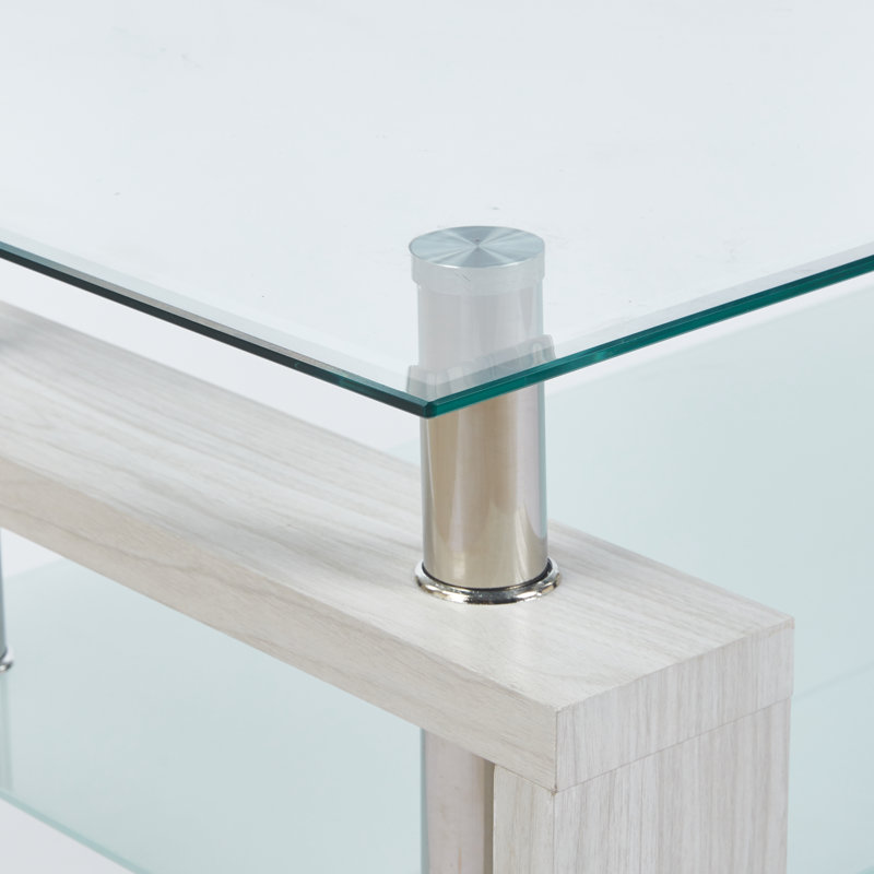 Table basse Valenra, Blanc