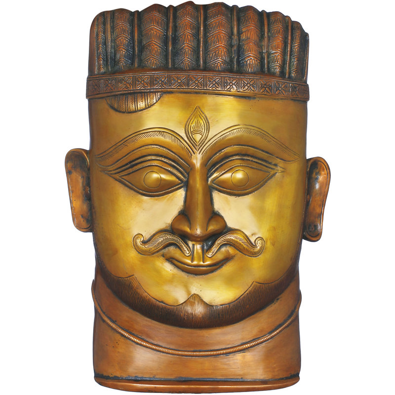Décoration murale Bhairava, Bronze