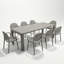 Neufmann 8 - Person Patio Dining Set with , Cushions Included-306565787