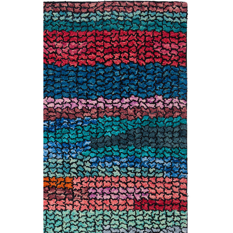 Tapis en laine touffeté à la main Slak, Rectangle 6 pi x 9 pi