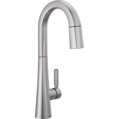 Monrovia Bar Faucet with Pull Down Sprayer