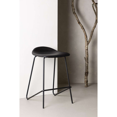 Grebbestad 66cm H 100% Foam Upholstered Metal Cantilever Chair